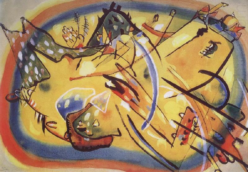 Composition,Landscape, Vasily Kandinsky